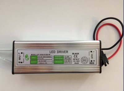 高可靠性18-36X1W LED防水电源 专为洗墙灯设计的工业级驱动解决方案